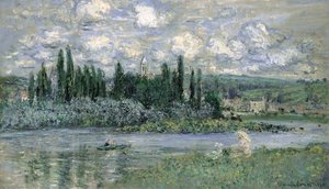 Veduta di Vetheuil sur Seine da Claude Monet
